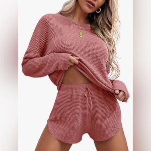 Pink Women's Sleepwear Set